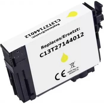 Renkforce RF-6922904 kompatibilná žltá atramentová kazeta s vysokou výťažnosťou pre Epson 27XL (T2714, C13T27144012)