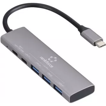 Renkforce RF-USBH-280 5-portový USB 3.2 Gen 1 hub s USB-C PD nabíjacím portom (RF-6439798)