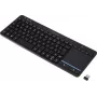 Renkforce RF-WLTKB-300 bezdrôtová klávesnica holandská QWERTY čierna s integrovaným touchpadom (RF-6904036)