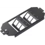 Renkforce RJ45 inštalačný modul 6-portový neosadený keystone rám RF-4532678