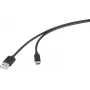 Renkforce USB 2.0 kábel USB-A na USB-C 1m čierny RF-6830420