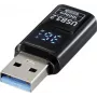 Renkforce USB 3.2 Gen 2 adaptér, USB-A konektor samec na USB-A konektor samica, 10 Gbps, čierny RF-6826676