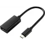 Renkforce USB-C na DisplayPort adaptérový kábel 14 cm 4K@60Hz čierny RF-4613070