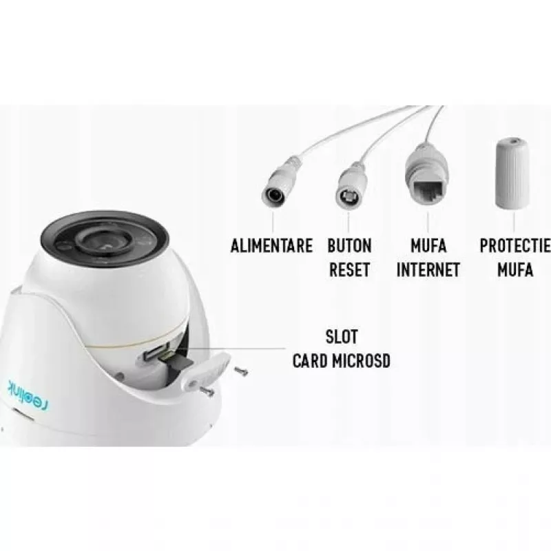Reolink P344 12MP Dome PoE kamera s AI vyhľadávaním videa