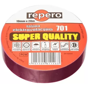 REPERO 701 fialová PVC izolačná páska 19mm x 20m