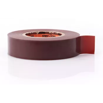 REPERO 711E hnedá PVC izolačná páska 19 mm x 20 m