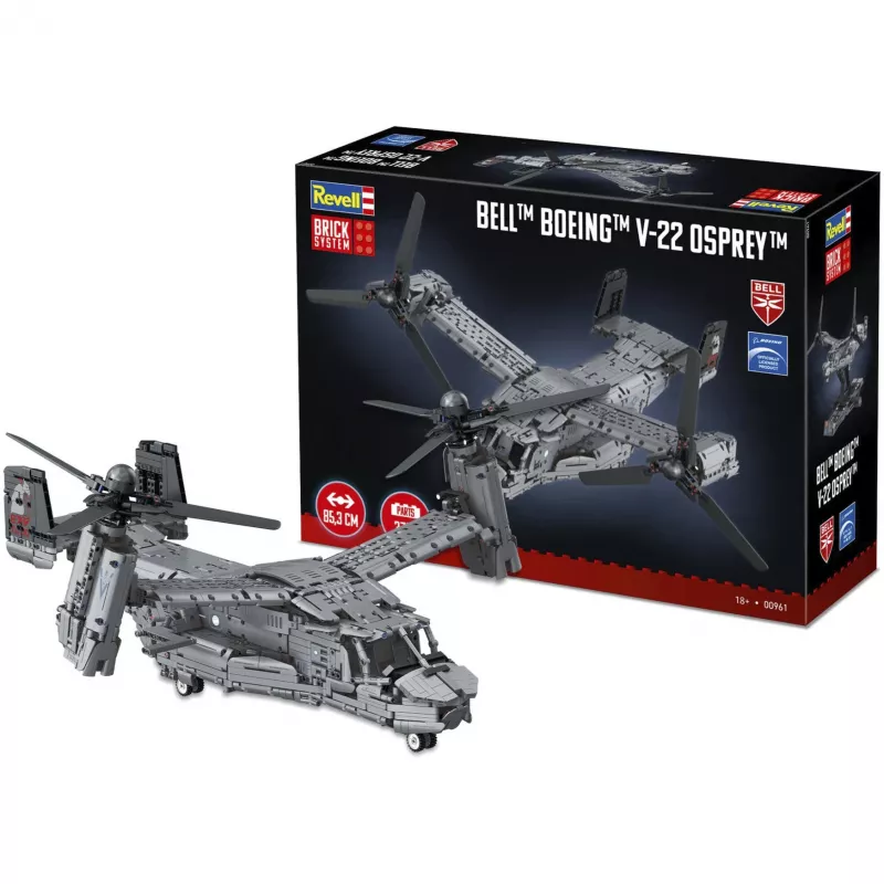 Revell Brick System – Bell Boeing V-22 Osprey stavebná hračka (540 dielikov)