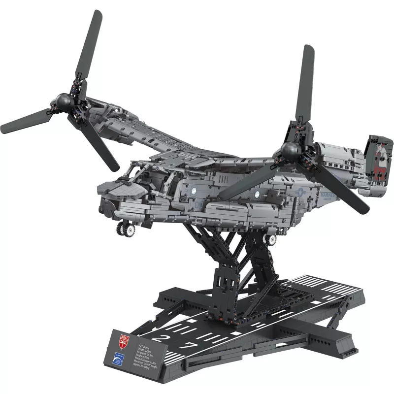 Revell Brick System – Bell Boeing V-22 Osprey stavebná hračka (540 dielikov)