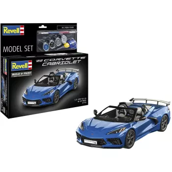 Revell Model Set Corvette C8 Cabriolet mierka 1:25