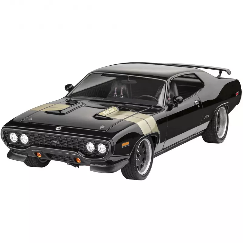 REVELL Model Set Fast & Furious - Dominic's 1971 Plymouth GTX (mierka 1:24)