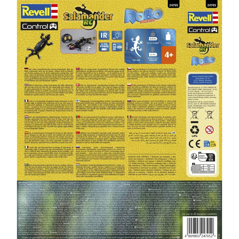 REVELL Robo Friends Salamander diaľkovo ovládané hračkárske zviera