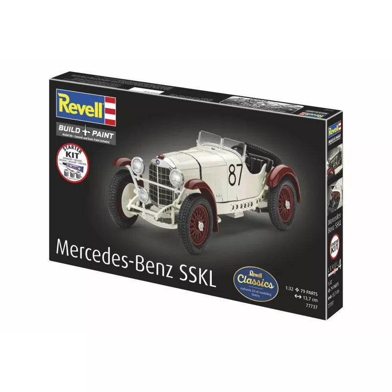 Revell Starter Kit Mercedes-Benz SSKL mierka 1:32