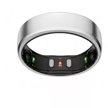 RingConn Smart Ring Gen2 Future Silver veľkosť 8 – nositeľné zariadenie na sledovanie spánku, kondície a tepovej frekvencie