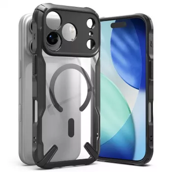 Ringke Fusion X magnetické puzdro MagSafe pre iPhone 17 Pro Max – čierne