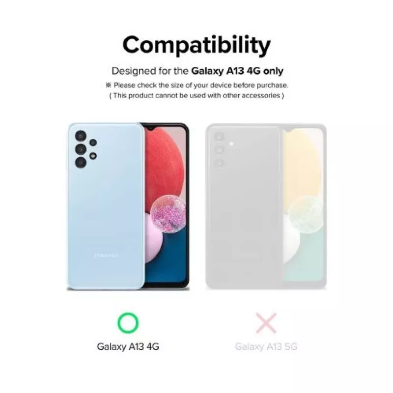 Ringke Galaxy A13 4G ochrana kamery Full Cover sklo (balenie 3 ks) čierna