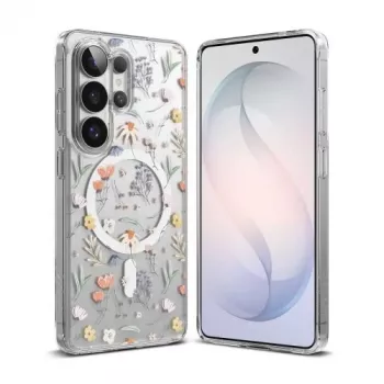 Ringke Galaxy S26 Ultra puzdro Fusion Design Magnetic Dry Flowers