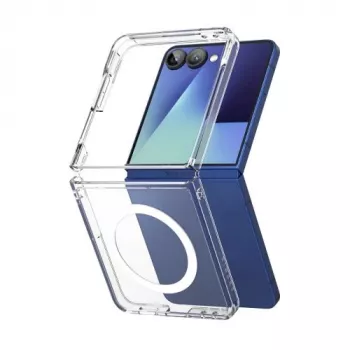 Ringke puzdro pre Galaxy Z Flip 7 Fusion Magnetic Clear