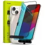 Ringke iPhone 15/16 ochranná fólia displeja Privacy Tempered Glass 9H s inštalačnou pomôckou transparentná