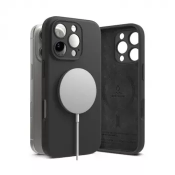 Ringke iPhone 16 Pro Max puzdro silikónové Magnetic Black