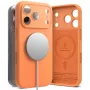 Ringke Silicone Magnetic MagSafe puzdro pre Apple iPhone 17 Pro Max - Tangerine