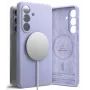 Ringke Silicone Magnetic MagSafe Puzdro pre Samsung Galaxy S26 Plus, Lavender
