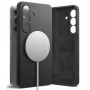 RINGKE Silicone Magnetic MagSafe puzdro pre Samsung Galaxy S26, čierna