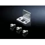 Rittal 5302.038 upevňovacia svorka pre 19-palcové rackové komponenty, pozinkovaná oceľ