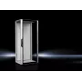 Rittal 5327.190 voľne stojaca 42U serverová rack skriňa IP55, 800x1000x2000 mm, čierna/sivá, bezpečnostné sklenené dvere