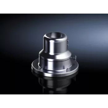 Rittal CP-S nástenný diel 6663.400, 9 mm káblový vstup, nerezová oceľ