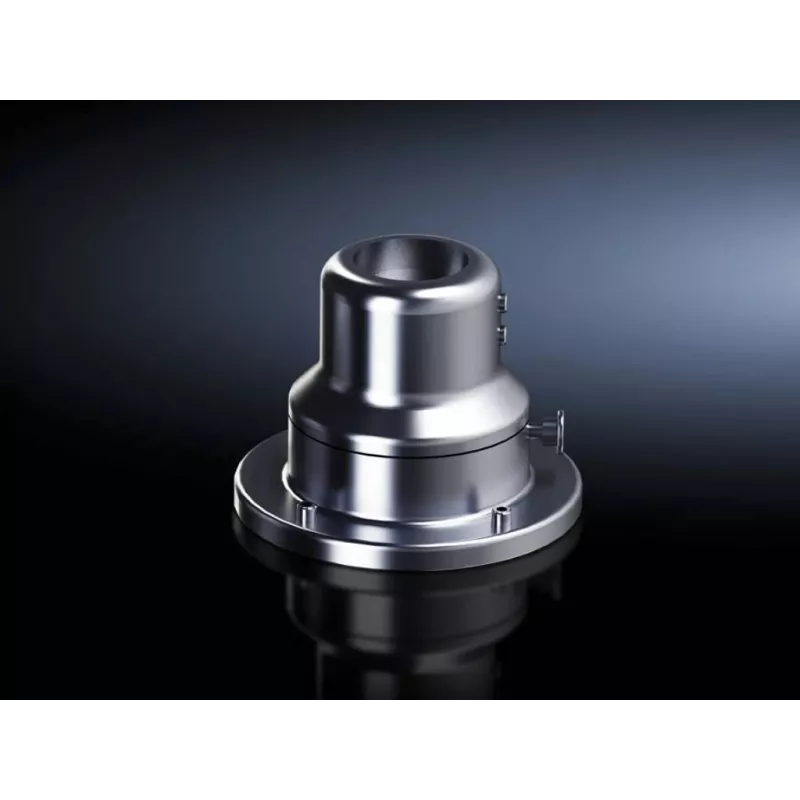 Rittal CP-S nástenný diel 6663.400, 9 mm káblový vstup, nerezová oceľ