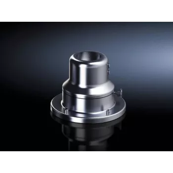 Rittal CP-S nástenný diel 6663.400, 9 mm káblový vstup, nerezová oceľ