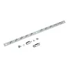 Rittal SZ 2413.375 plochý rozvodný pás, 10 prípojok, oceľ, 375 mm, 100 A, 690 V AC
