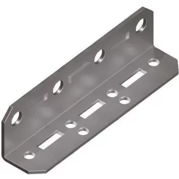 Rittal VX predlžovací uholník sokla pre 100 mm vysoké, 200 mm hlboké soklové kryty, pozinkovaná oceľ 8660400