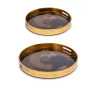 Rituali Domestici Galateo sada 2 okrúhle podnosy Irises