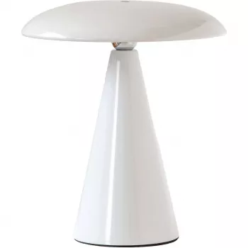 RITUALI DOMESTICI LUCILLA stolná lampa K99 - 23 cm biela