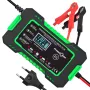 RJ TIANYE FreedConn RJ-C 120501A 12V 6A Inteligentná automatická nabíjačka batérií pre olovené AGM GEL EFB s LCD displejom