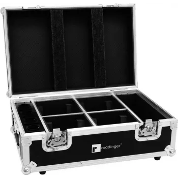 ROADINGER flightcase pre 4x AKKU TL-3 Trusslight QuickDMX s integrovanou nabíjačkou 31005126