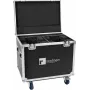 ROADINGER Flightcase pre 2x EUROLITE DMH-190 Moving Heads s kolieskami čierna