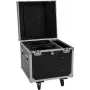 ROADINGER Flightcase PRO 2x IP TMH-W285 s kolieskami čierna nosnosť 100kg