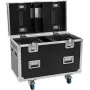 ROADINGER PRO séria flightcase pre 2x Futurelight DMH-190 moving head s kolieskami, čierna, 90x48x73 cm