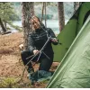 ROBENS Pilgrim skladacia kempingová stolička 120 kg čierna/sivá