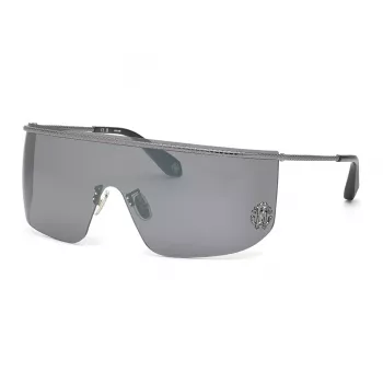 Roberto Cavalli SRC012M99530X unisex slnečné okuliare - oversized hranatý rám s UV400 ochranou