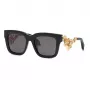 Roberto Cavalli SRC041M520700 Unisex slnečné okuliare - Čierny rám, sivo gradientové sklá, 52 mm