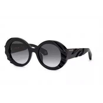 Roberto Cavalli unisex slnečné okuliare SRC010V520700 čierne/sivé 52 mm