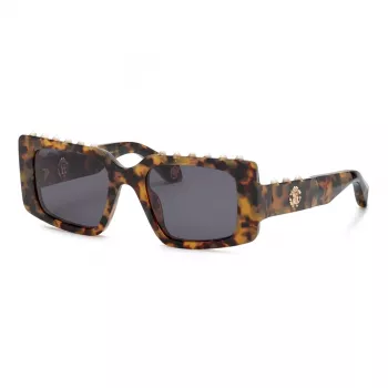 Roberto Cavalli dámske motýlie slnečné okuliare SRC039S510778 hnedá Havana