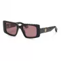 Roberto Cavalli dámske slnečné okuliare Cat-Eye SRC039S 51 mm zlatá obruba hnedé gradientové sklá SRC039S51700Y