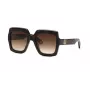 Roberto Cavalli dámske SRC108-5204BL slnečné okuliare Cat-Eye, modrá havana obruba, gradientové modré sklá, 52 mm