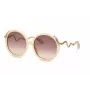 Roberto Cavalli dámske slnečné okuliare SRC004M599X7Y Havana hnedé gradientové 59 mm
