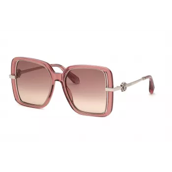 Roberto Cavalli dámske slnečné okuliare SRC007-550D48 Havana hnedé gradientové 55 mm