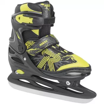 Roces Jokey Ice 3.0 chlapčenské nastaviteľné korčule čierna limetková 30-33